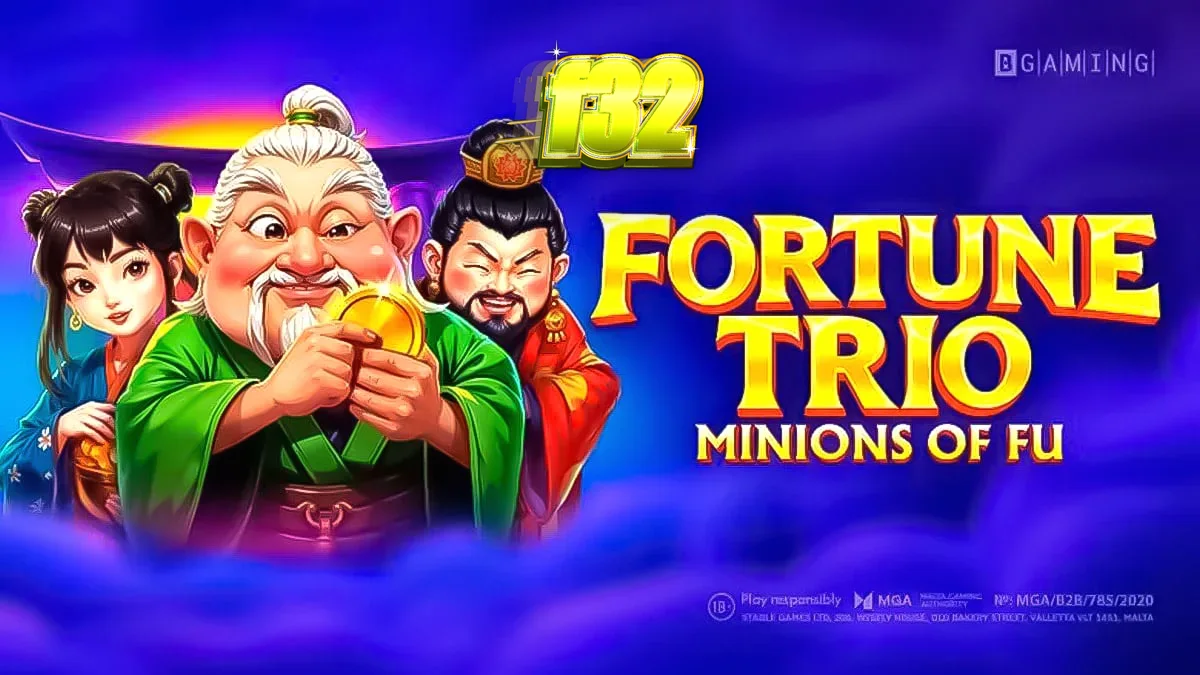Tampilan visual slot Fortune Trio: Minions of Fu dengan tema Asia